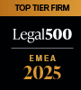 Legal 500 2025 | Top Tier | Firm